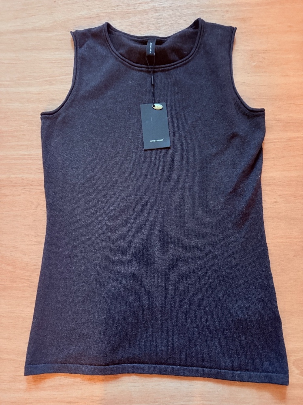 NWT Soyaconcept sleeveless top size S small deep purple tank